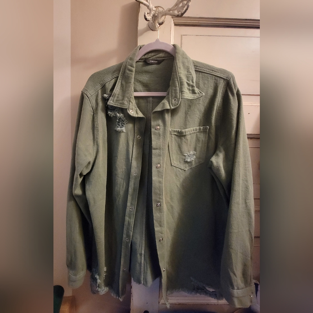 Denim Shacket